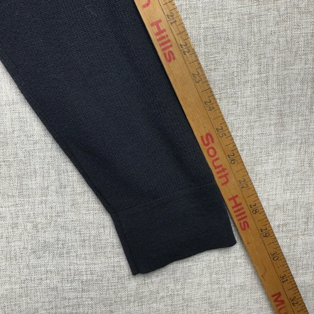 Banana Republic Mens Quarter Zip Knit‎ Sweater Medium Office Casual